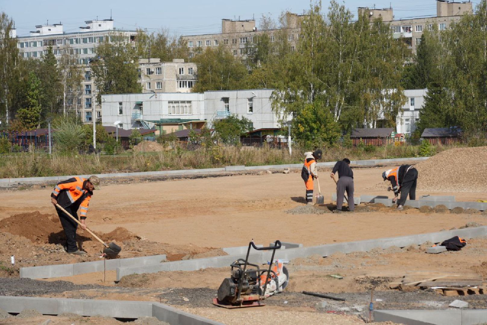 Спорт, Стадион, Школа, Дети, Реконструкция, Сергиев Посад, Сергиево-Посадский городской округ,