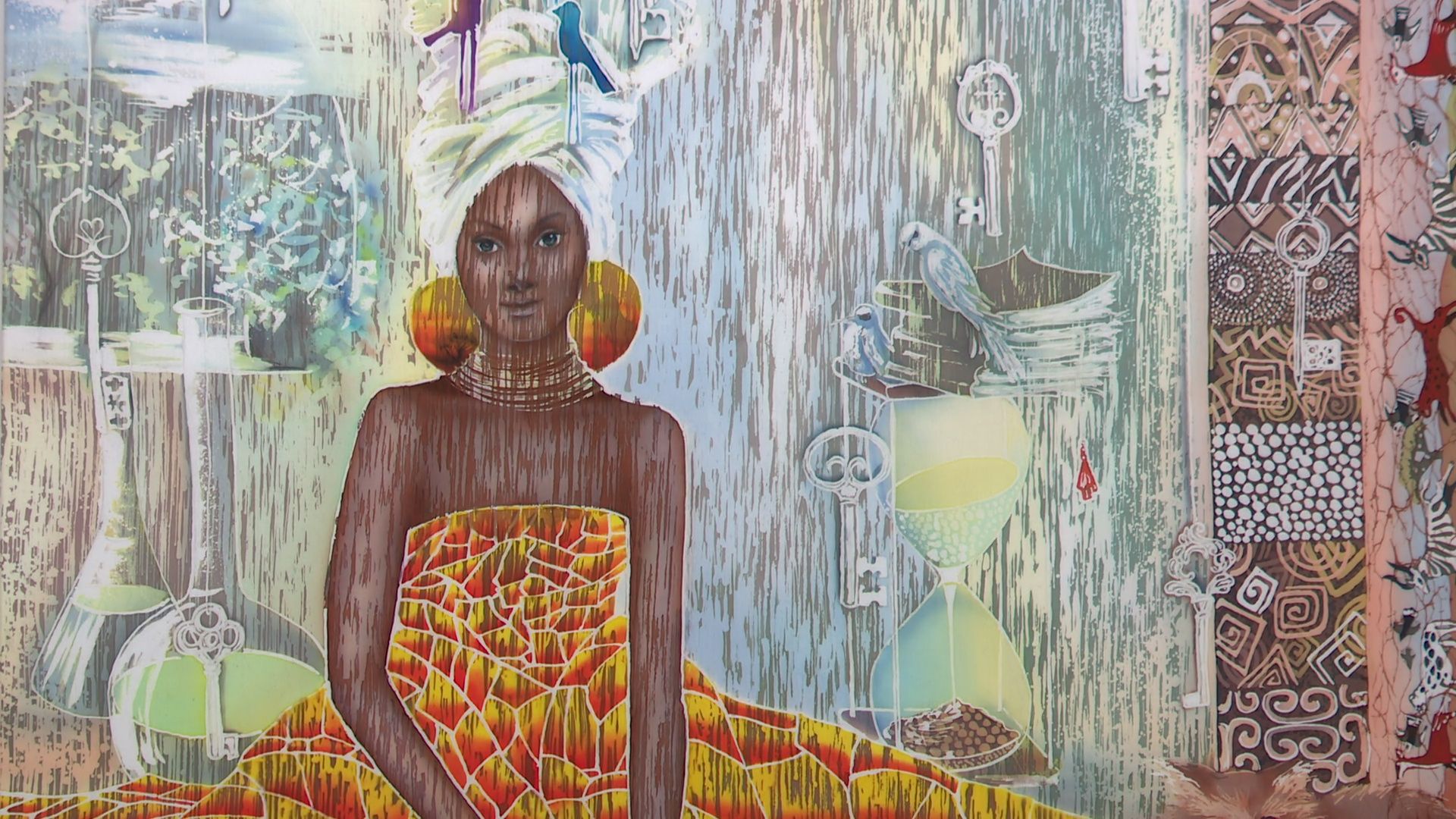 Реутов, музей, культура, выставка, батик, время,