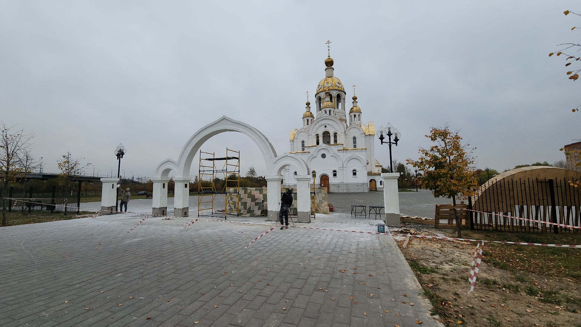 ступино, храм в ступино, благоустройство 2024,