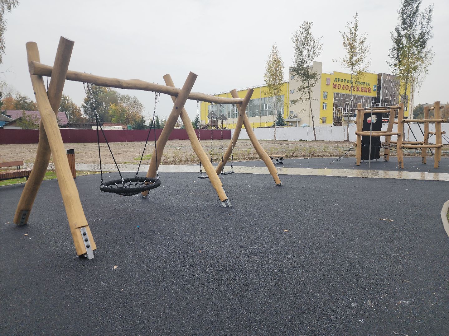 детский сквер, куровское, орехово-зуевский округ, благоустройство 2024,