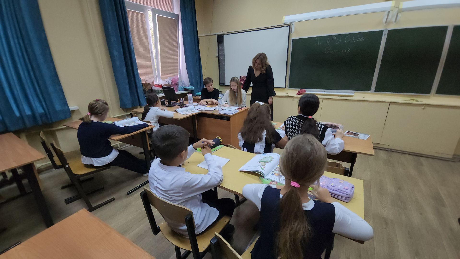 люберцы, день учителя, ученики,