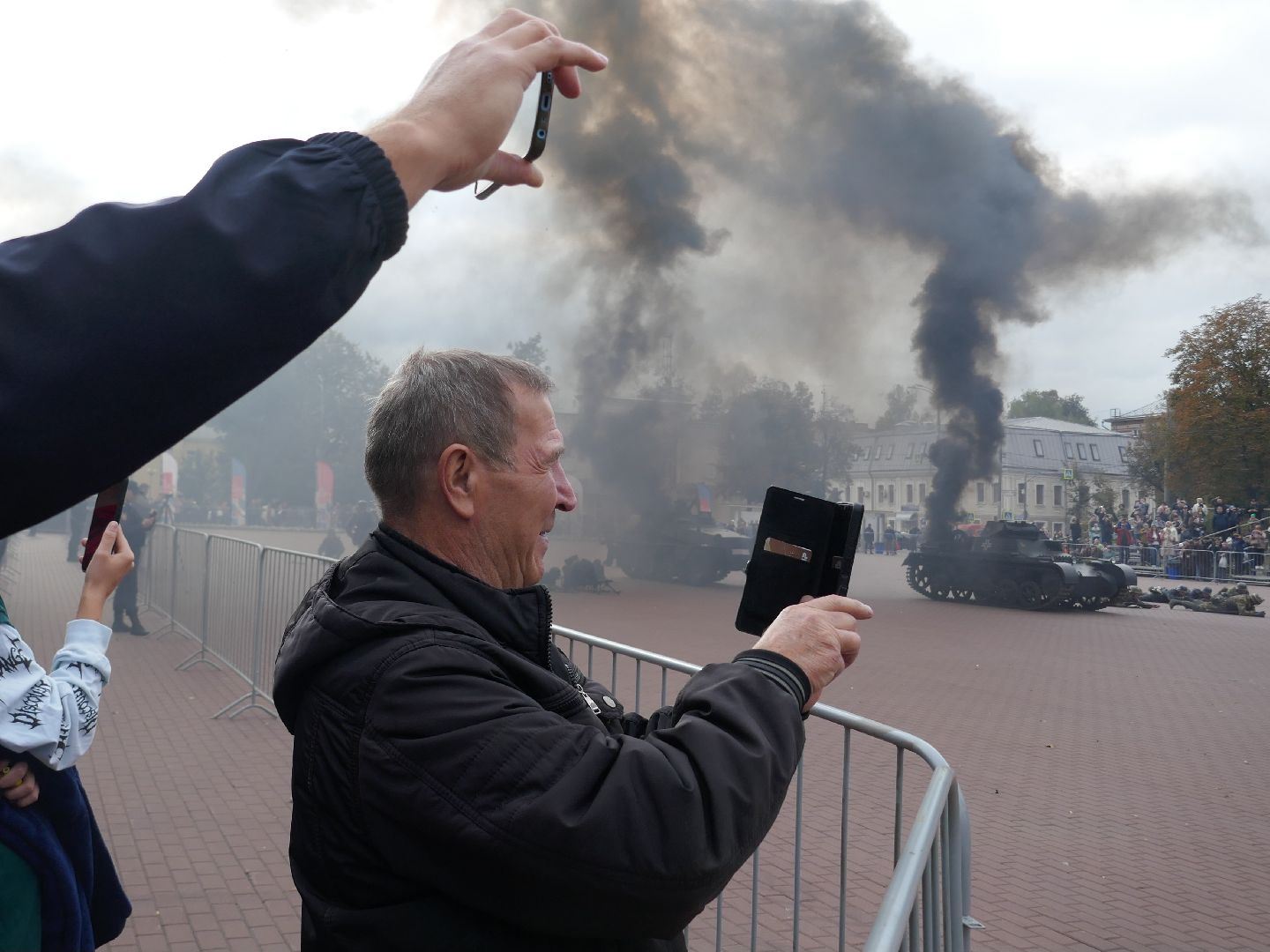 Подольск, Подвиг подольских курсантов, Реконструкция, День памяти, День города, вов,