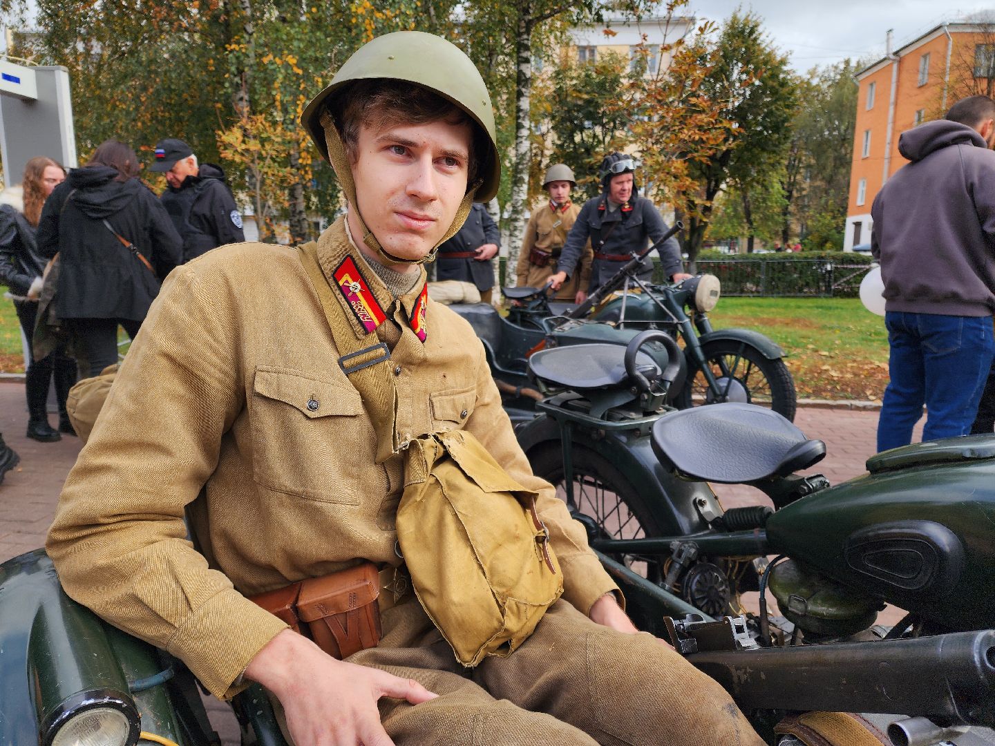 Подольск, Подвиг подольских курсантов, Реконструкция, День памяти, День города, вов,