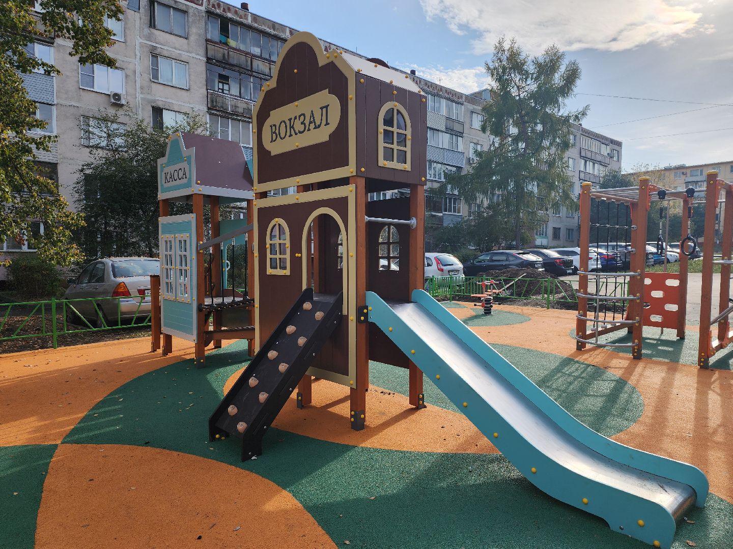 серпухов, подмосковье, комплексное благоустройство, новая детская площадка,