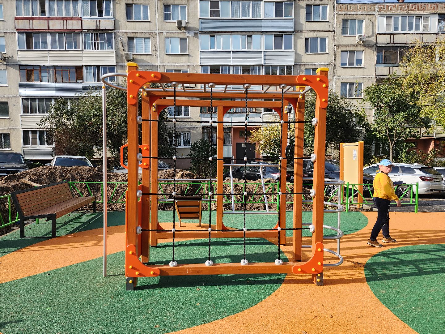серпухов, подмосковье, комплексное благоустройство, новая детская площадка,