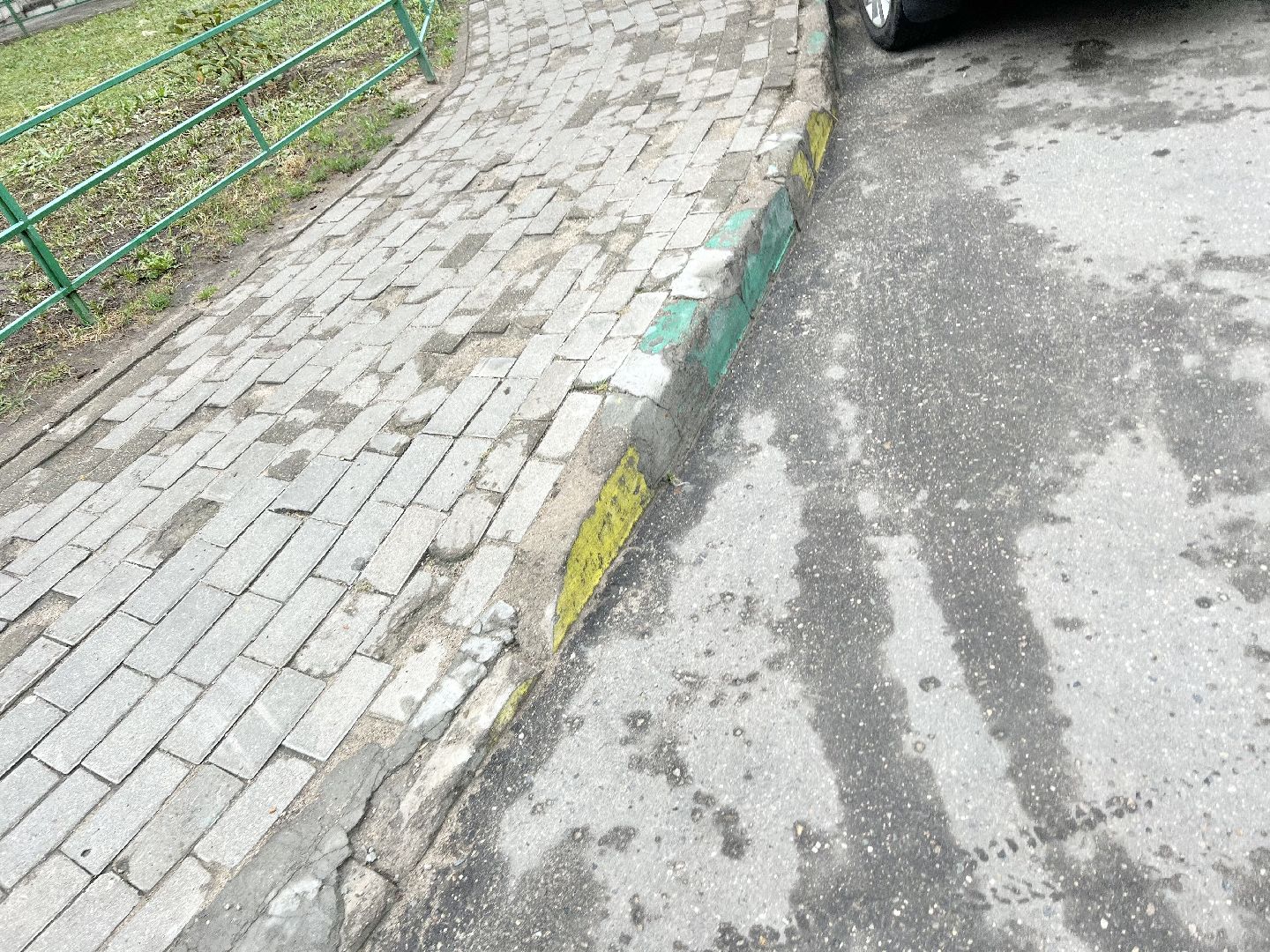 Балашиха, Подмосковье, Благоустройство дворов в Балашихе, парковочные места,