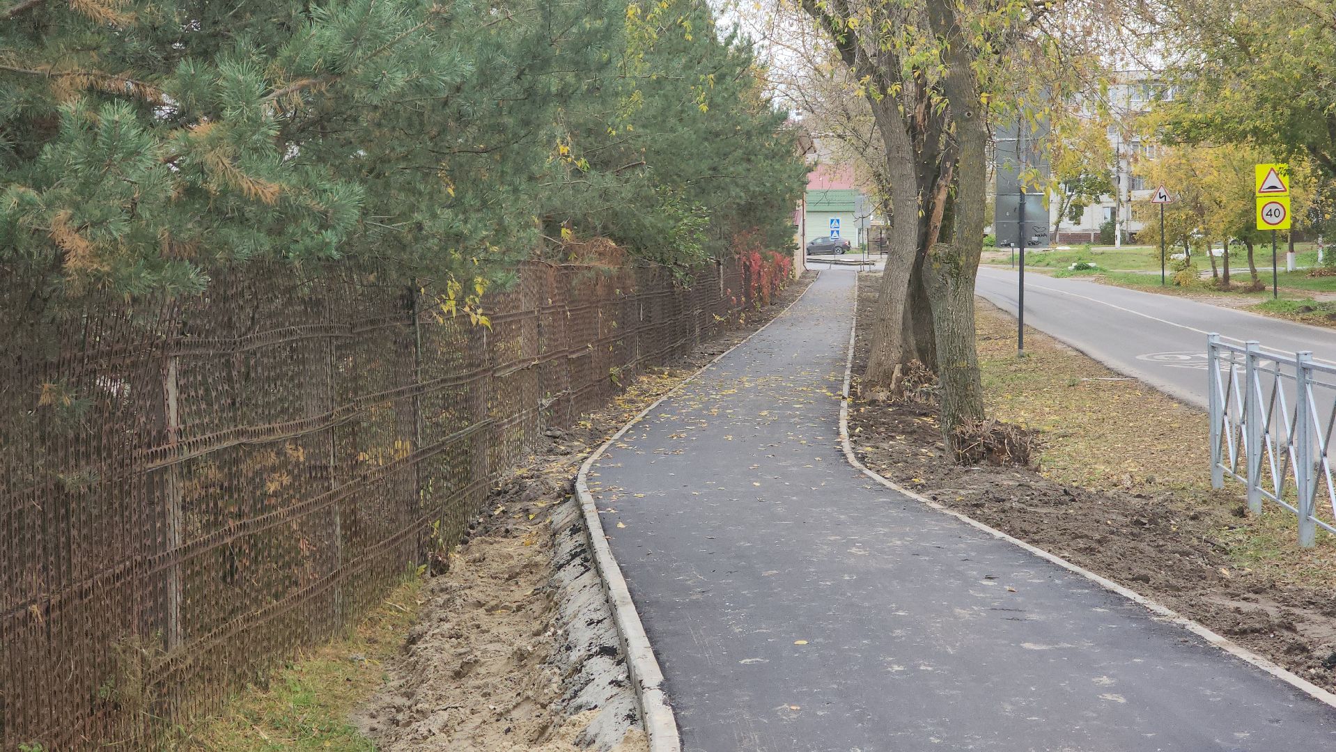 Павловский Посад, Городской округ Павловский Посад, Люди, Жители, Школа, Благоустройство, Тротуар,