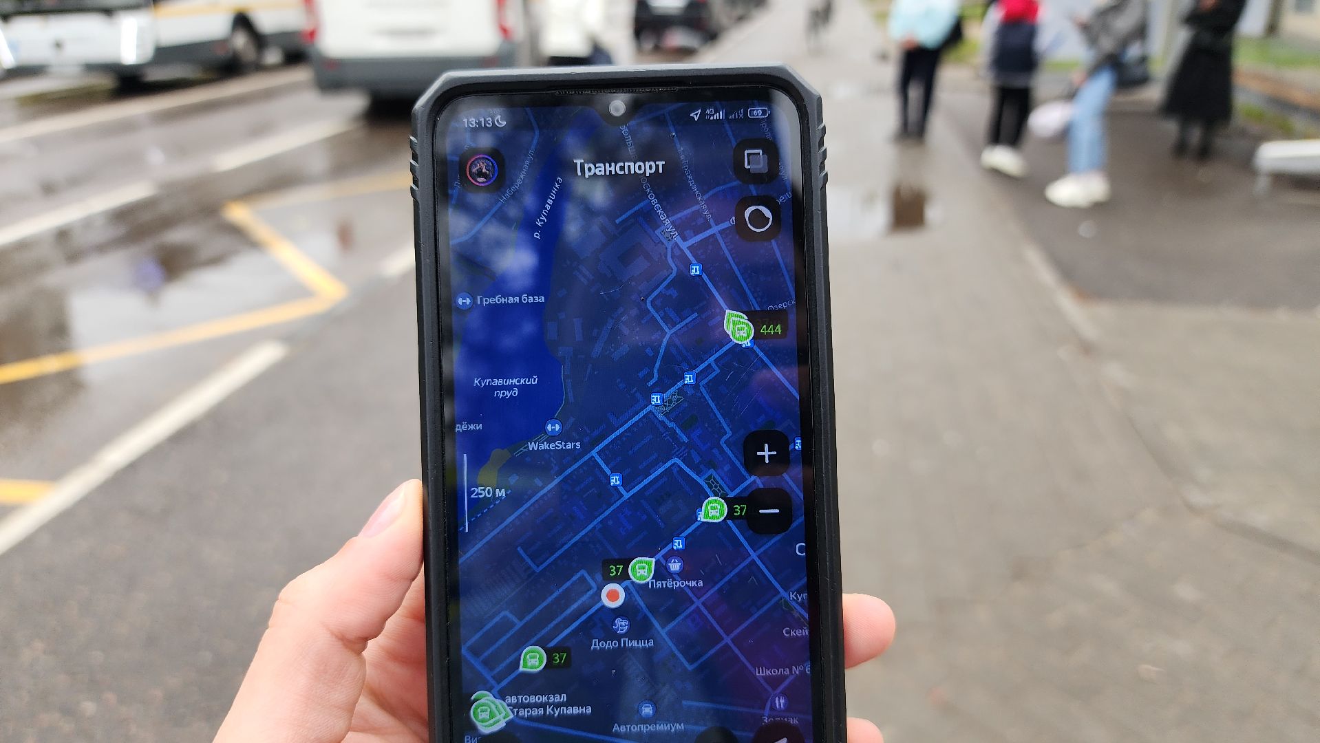 общественный транспорт, приложение яндекс карты, яндекс транспорт, Старая Купавна, Богородский городской округ,