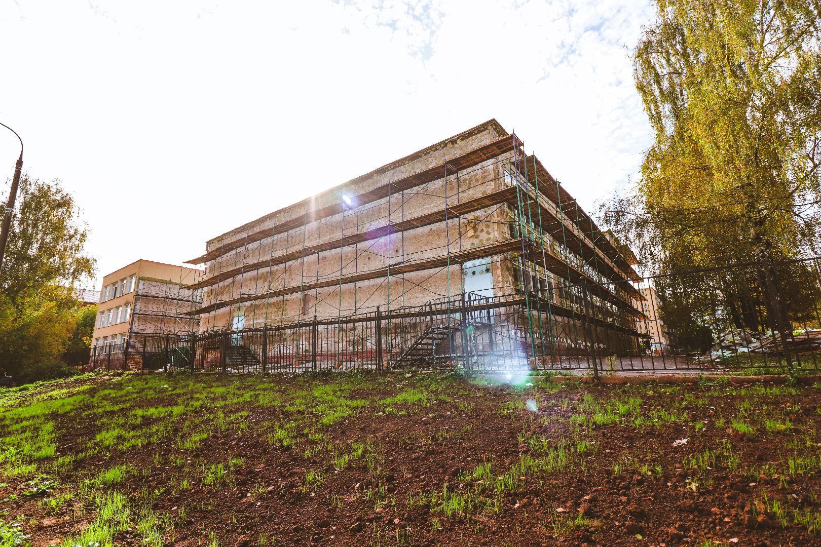 Клин, общество, Подмосковье, образование, ремонт школы,