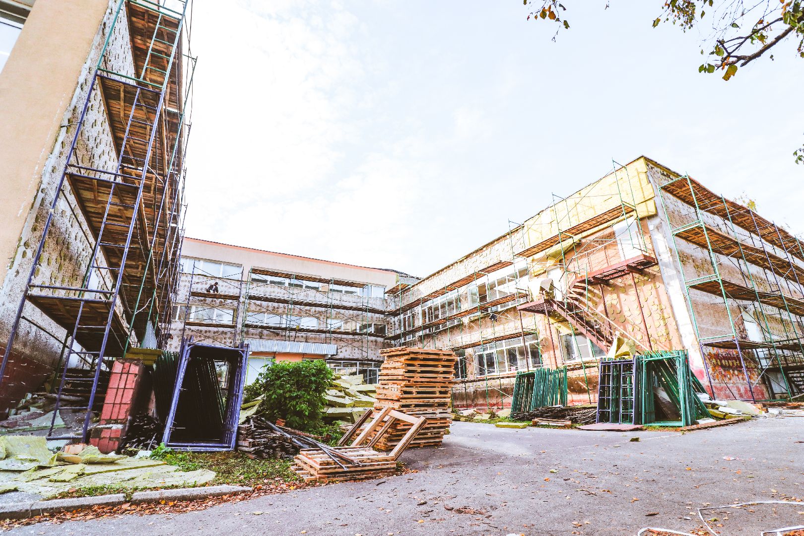 Клин, общество, Подмосковье, образование, ремонт школы,