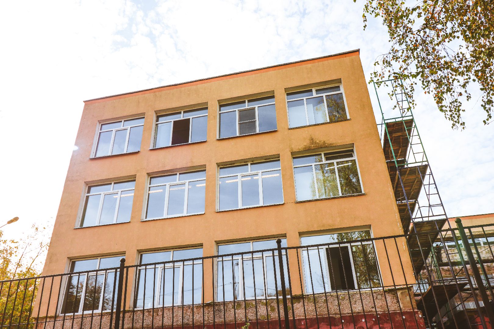 Клин, общество, Подмосковье, образование, ремонт школы,