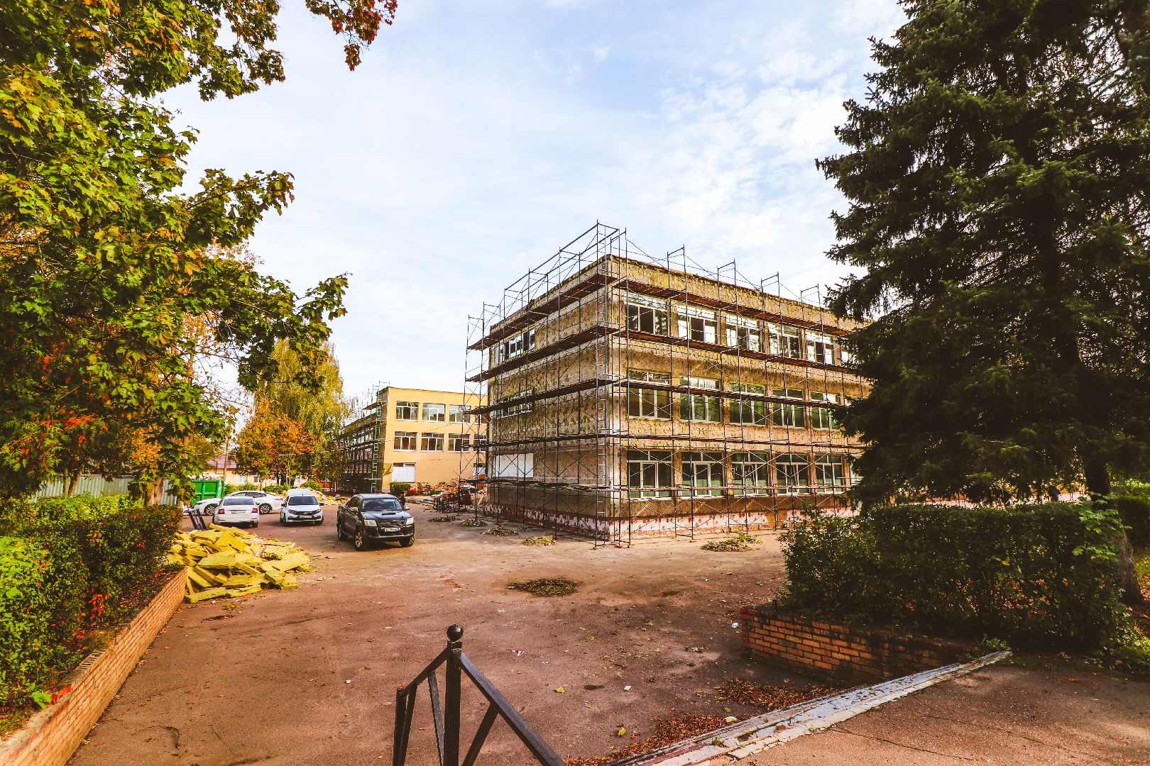 Клин, общество, Подмосковье, образование, ремонт школы,