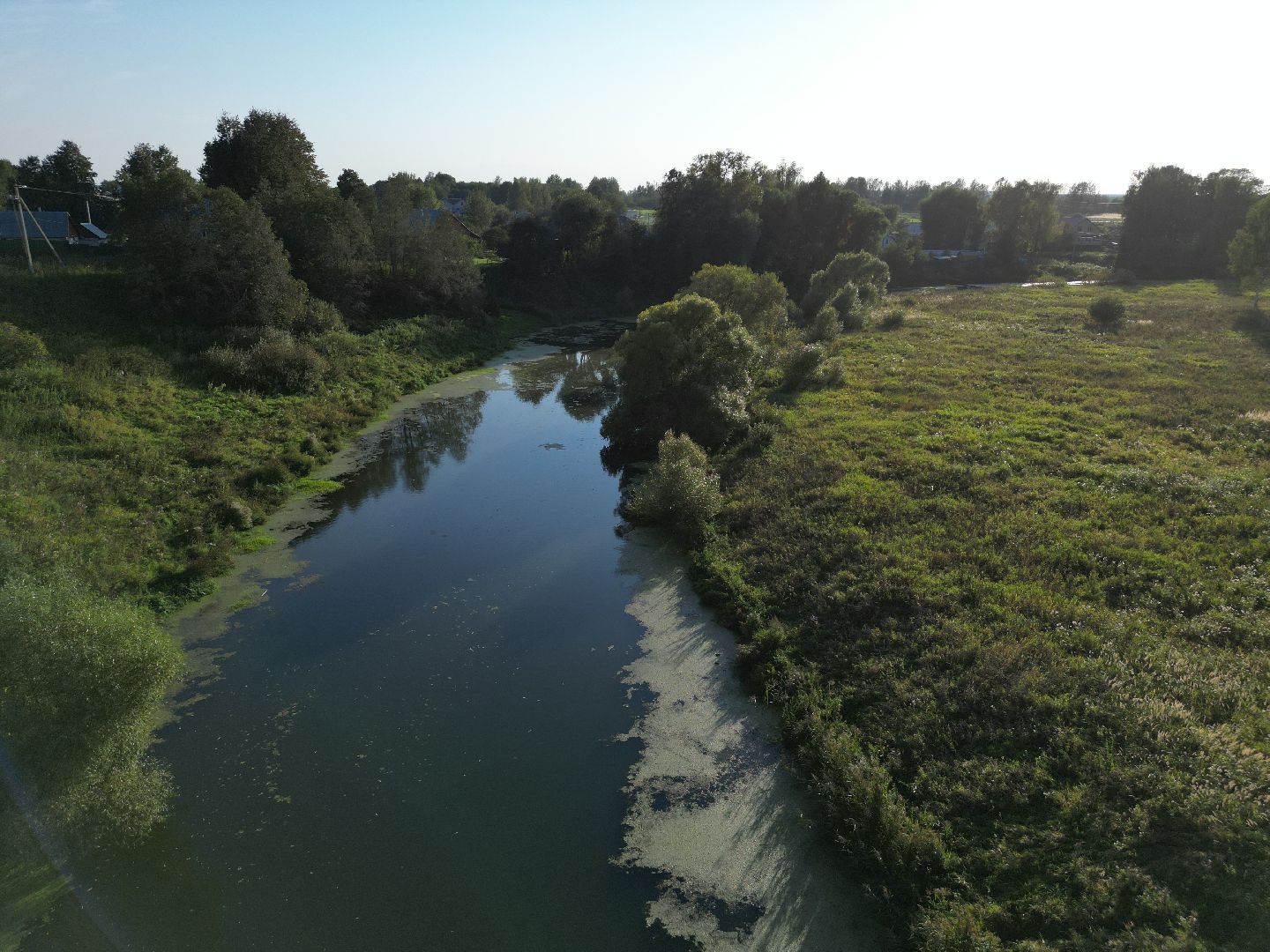 видео с коптера, волоколамск, усадьба, города, культура,