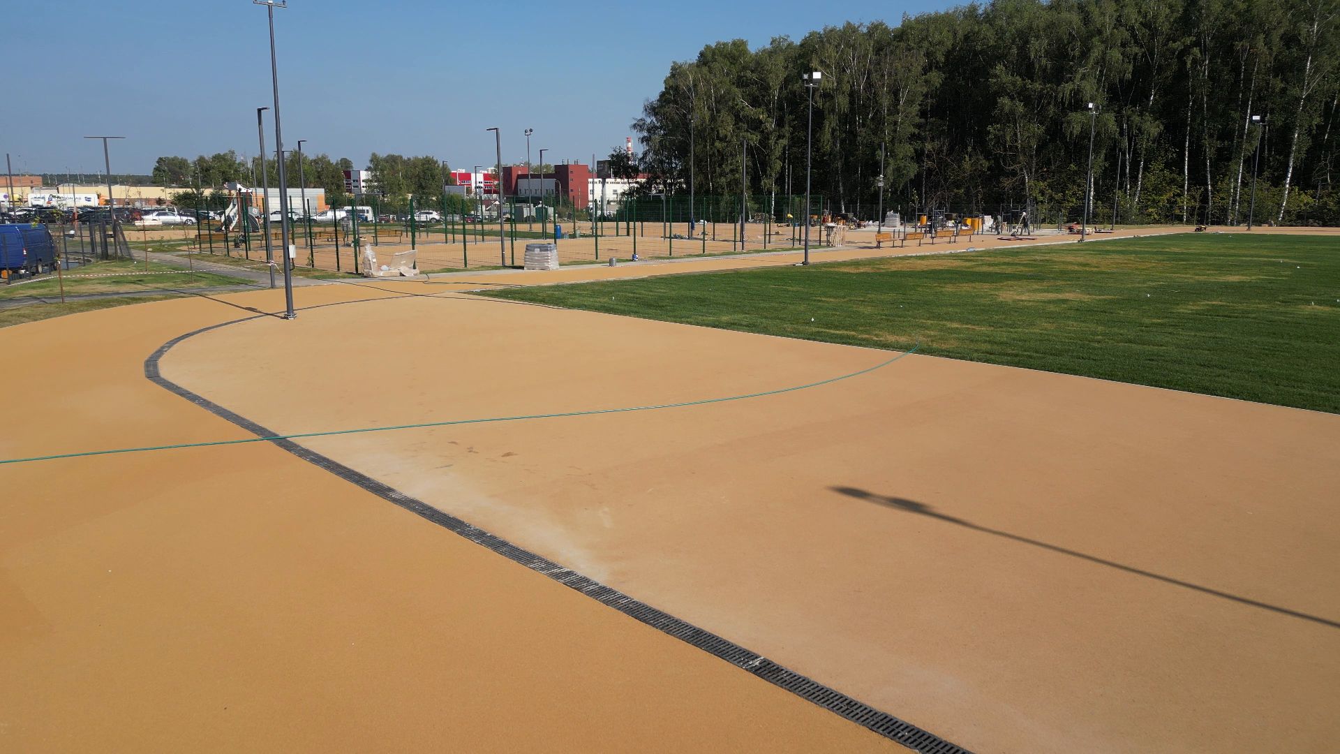 видео с коптера, мытищи, школа, образование, строительство,