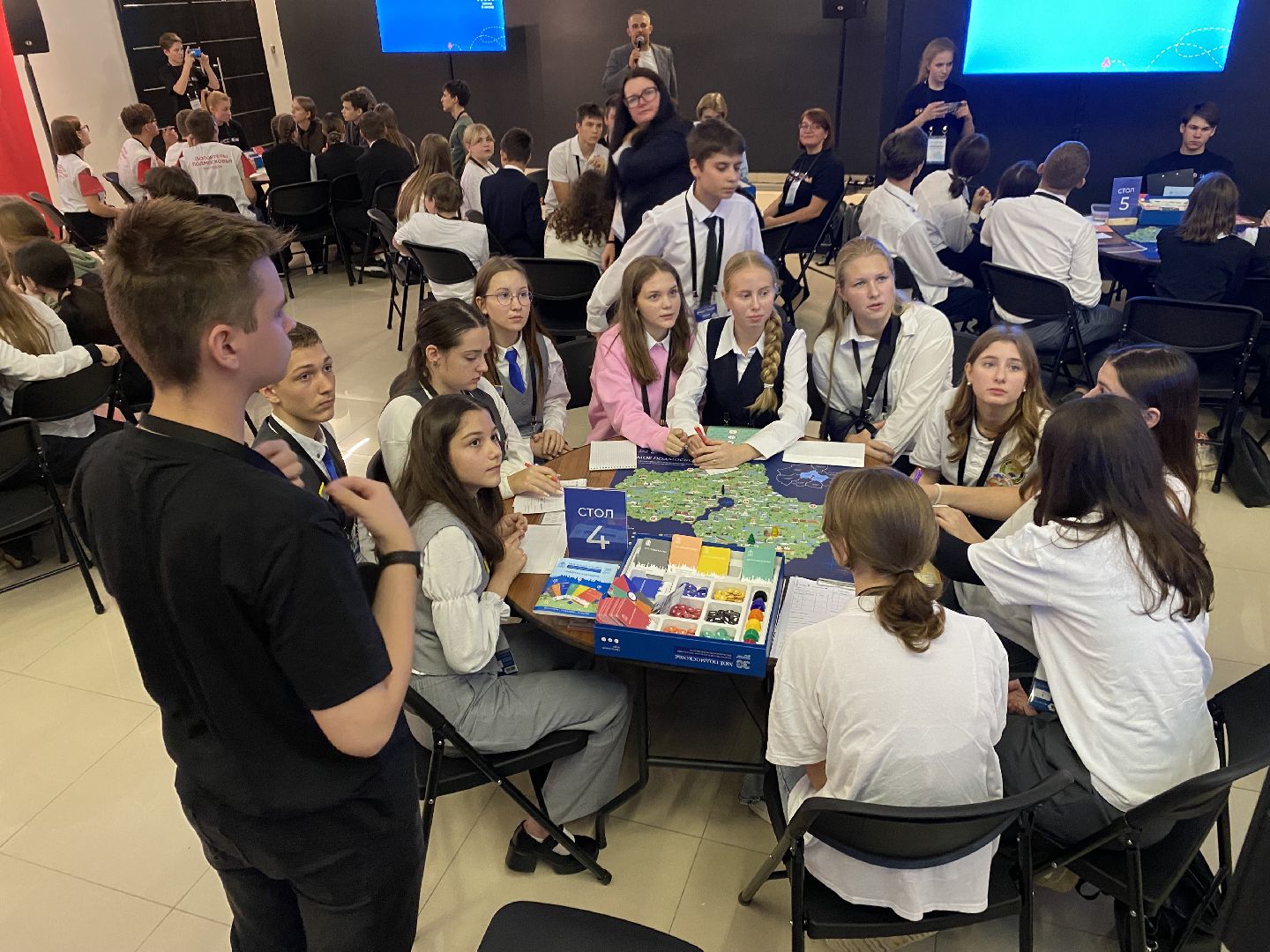 Настольные игры, Игра, Школьники, Подмосковье, Чемпионат,