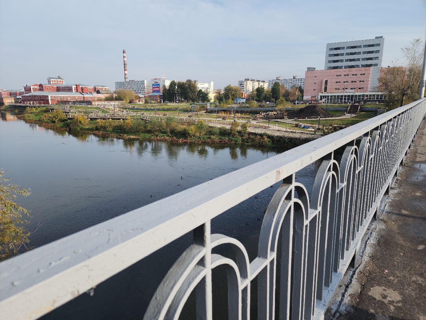 добродел, орехово зуево, мост через Клязьму,