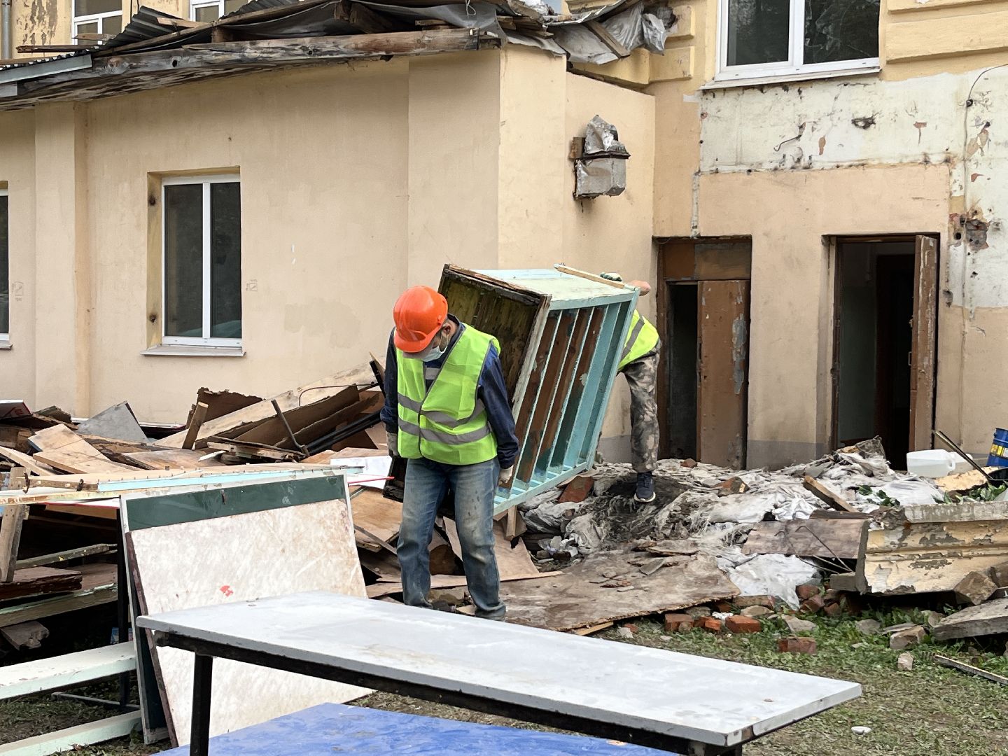 наро-фоминск, наро-фоминский городской округ, капитальный ремонт школы, Олег Рожнов,