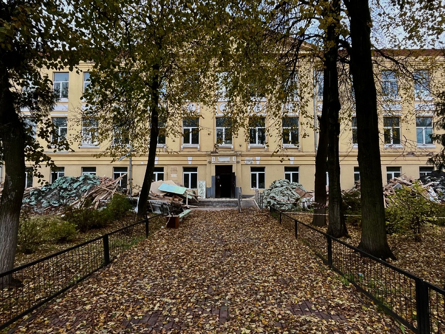 наро-фоминск, наро-фоминский городской округ, капитальный ремонт школы, Олег Рожнов,