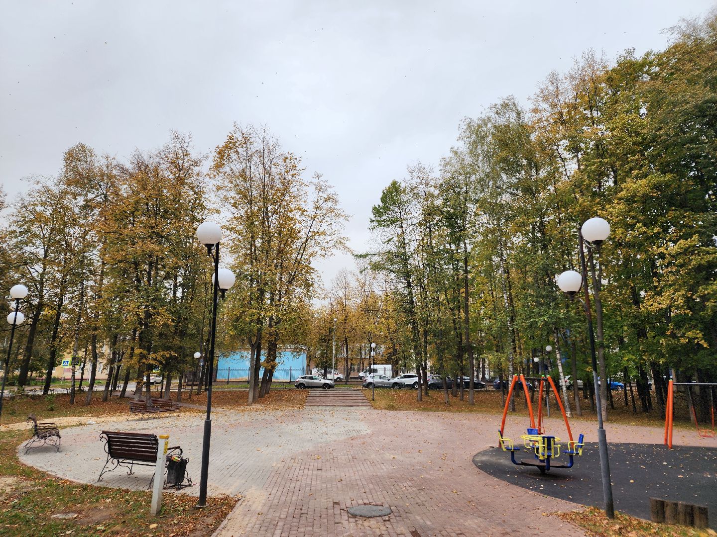 Чехов, сквер Ветеранов, благоустройство, замена брусчатки, ямочный ремонт, пешеходная зона, портал Добродел, Добродел благоустройство, Добродел общественные территории,