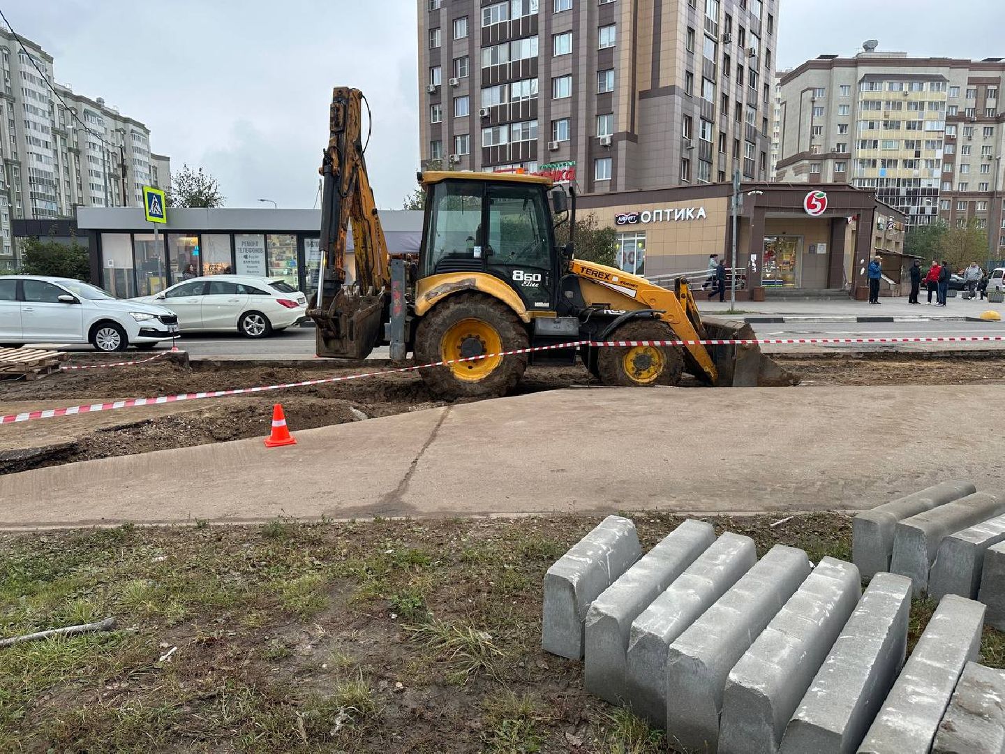 ремонт автомобильных дорог, дорожные службы, безопасность движения,