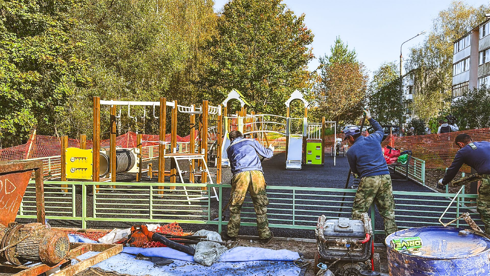 Клин, общество, детские игровые площадки, благоустройство,