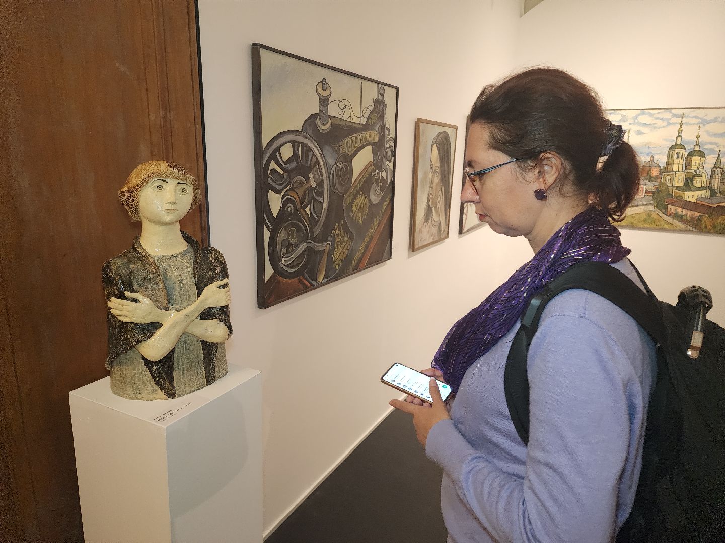 серпухов, подмосковье, выставка, серпуховский музей, год семьи, живопись,