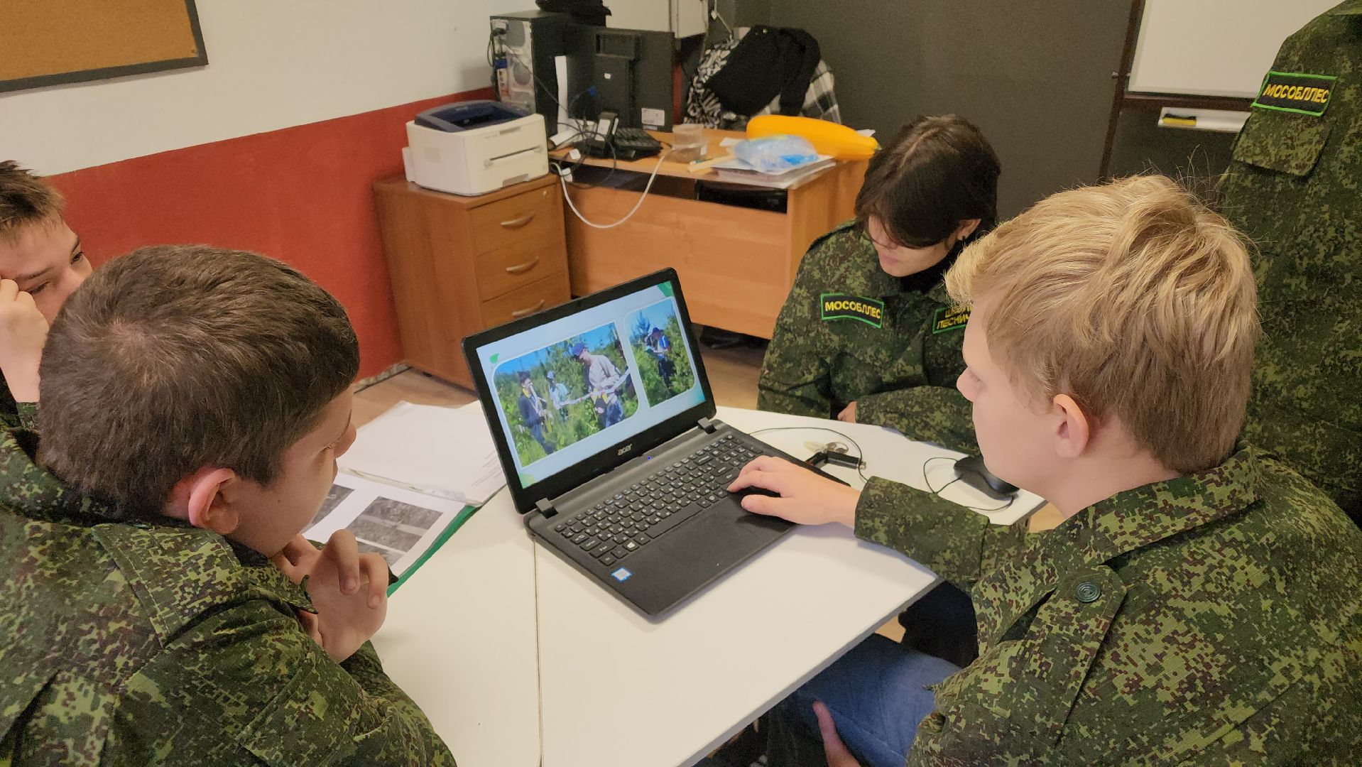 ступино, школьные лесничие, образование в подмосковье,