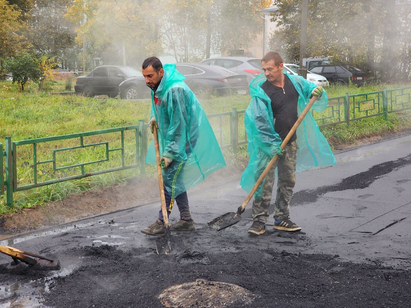 ремонт дорог, ремонт дорог в рузе, руза, рузский городской округ, благоустойство, московская область, подмосковье,