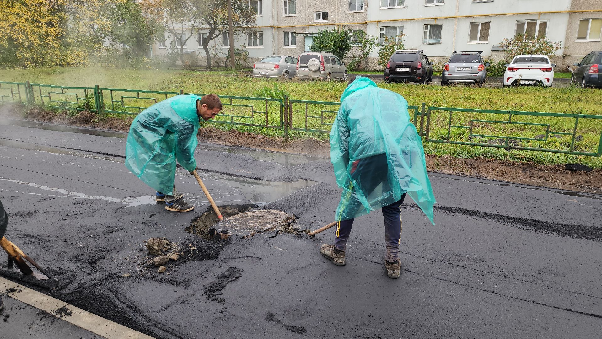 ремонт дорог, ремонт дорог в рузе, руза, рузский городской округ, благоустойство, московская область, подмосковье,