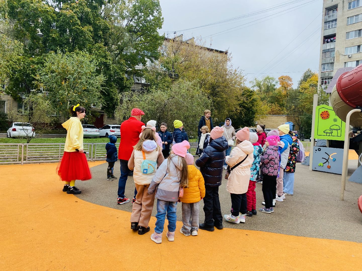 Губернаторская площадка, Программа губернатора, детская площадка, Домодедово, Подмосковье, дети, торжественное открытие,