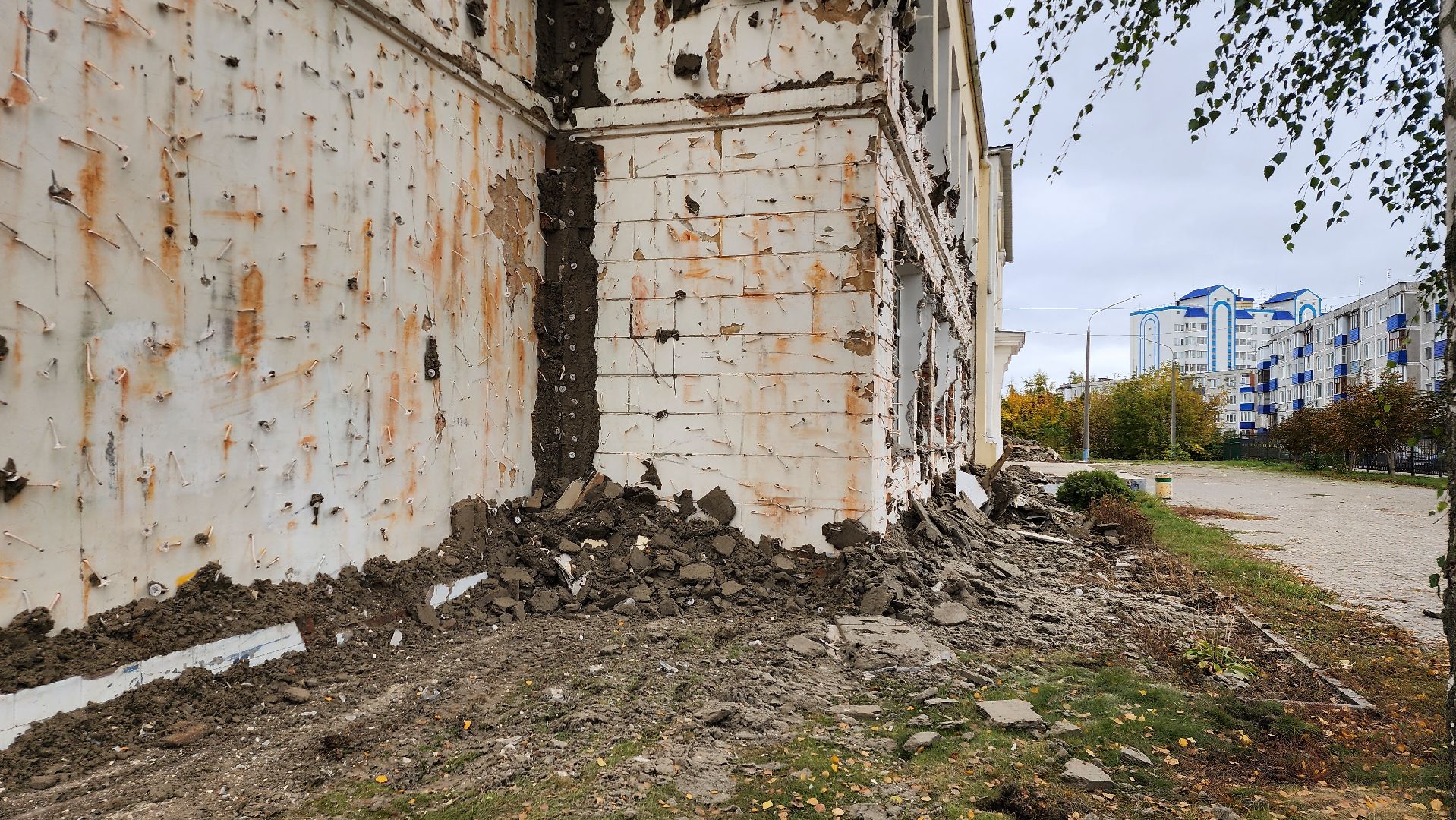 капитальный ремонт, ремонт школы, центр образования, поселок Обухово, Богородский городской округ,