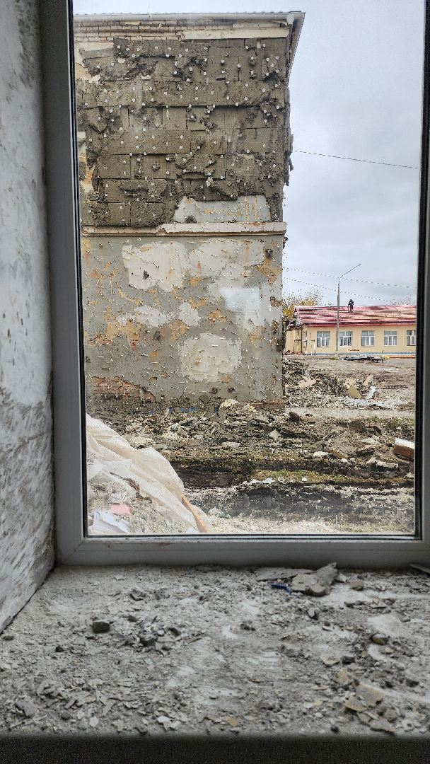 капитальный ремонт, ремонт школы, центр образования, поселок Обухово, Богородский городской округ,