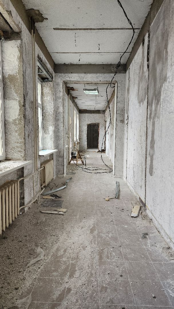 капитальный ремонт, ремонт школы, центр образования, поселок Обухово, Богородский городской округ,