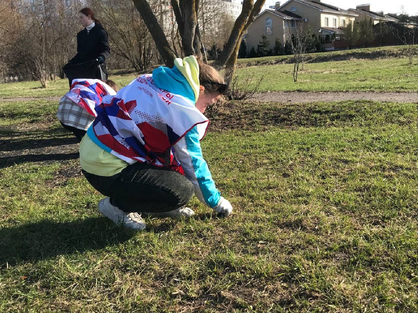 волонтеры, Коломна, уборка