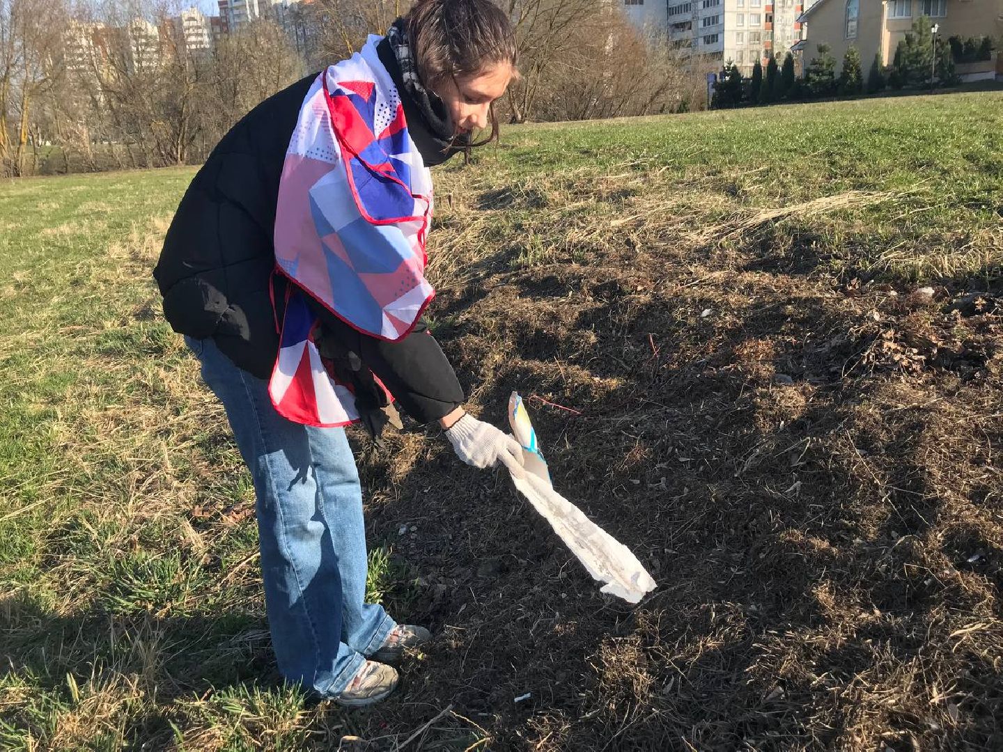 волонтеры, Коломна, уборка