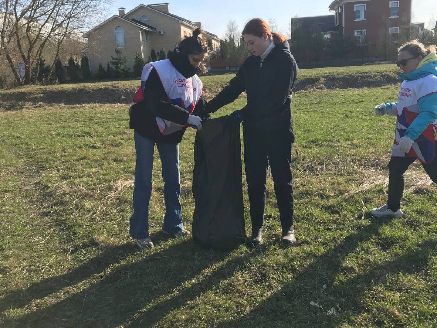 волонтеры, Коломна, уборка