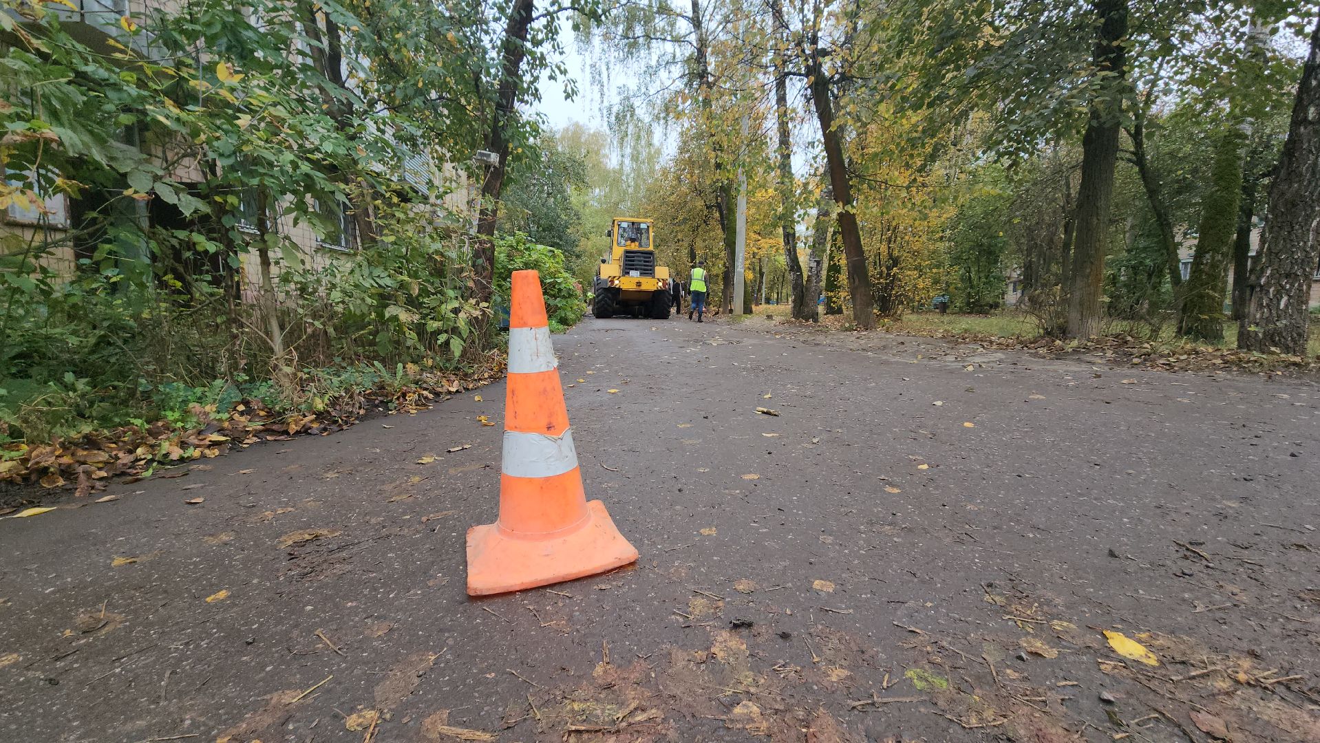 серпухов, микр им ногина, улица ногина, улица физкультурная, комбинат благоустройства, ремонт дворовых дорожек,