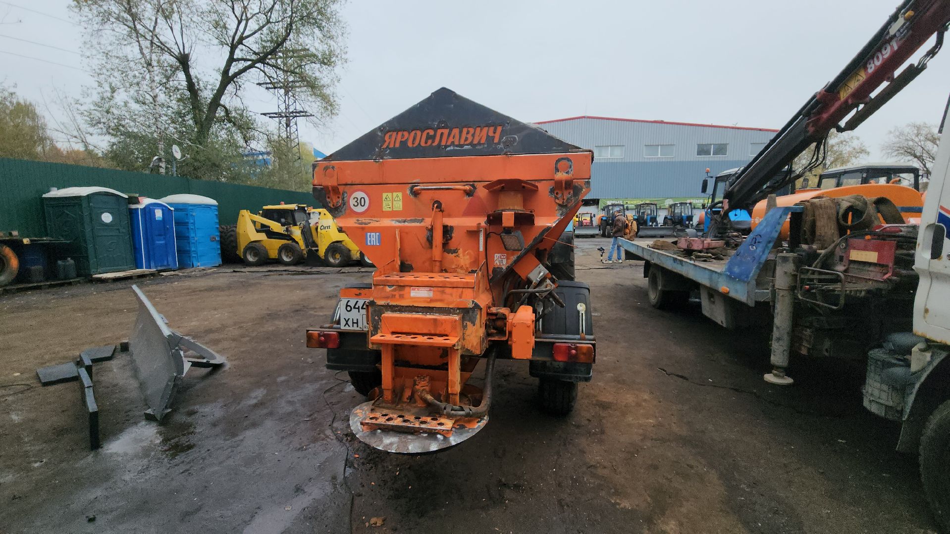 зима, трактор, сезон, жкх, дворы,