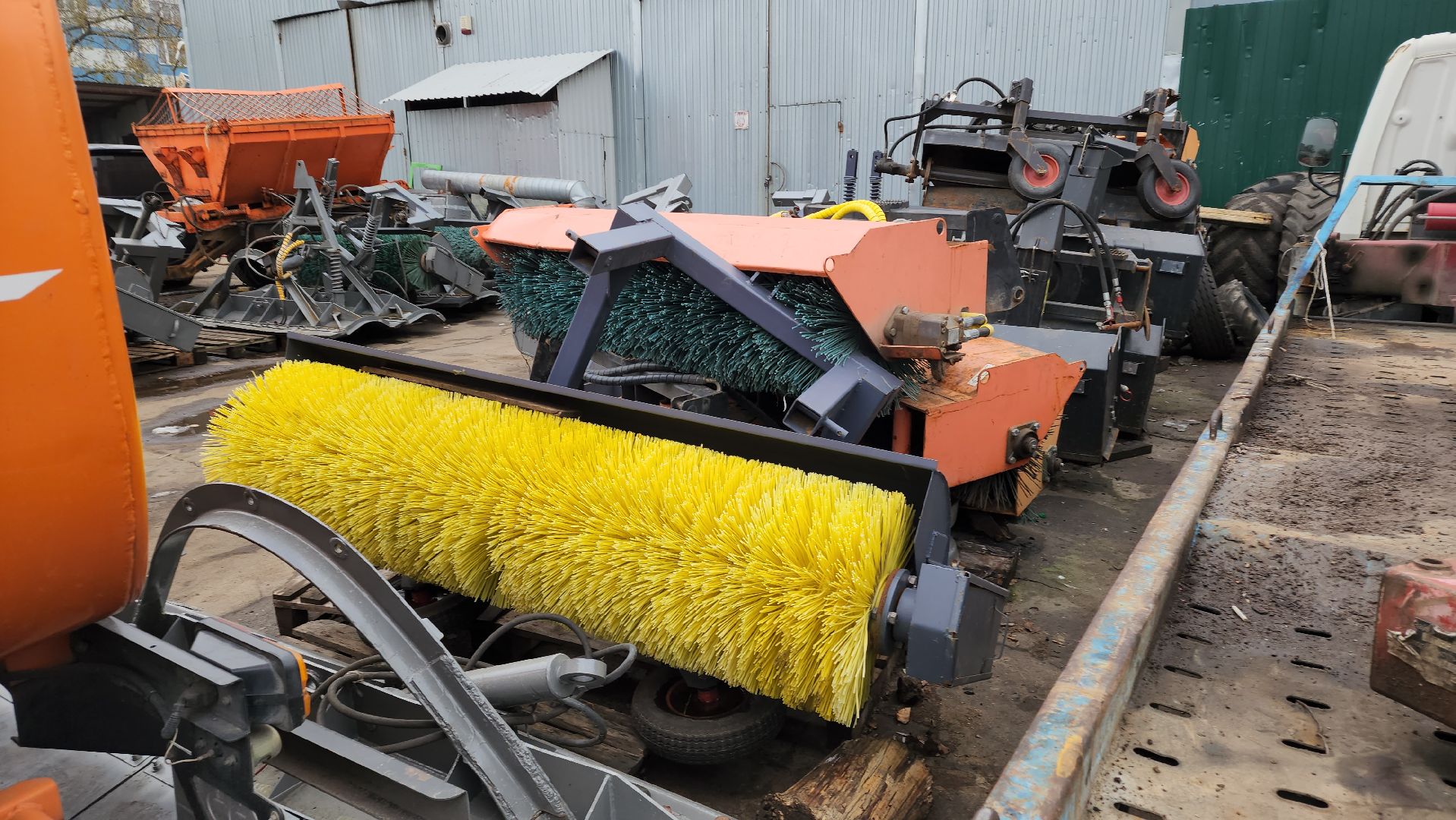 зима, трактор, сезон, жкх, дворы,