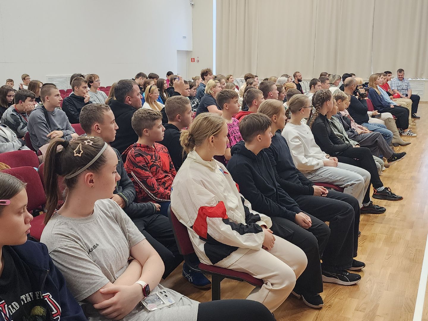 звезды спорта, встречи со школьниками, биатлон,