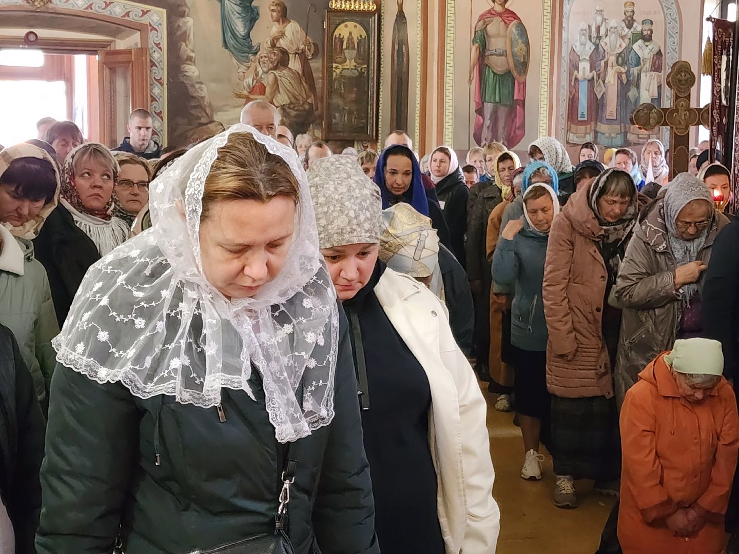 Чехов, Всероссийский молебен, икона Казанской Божией Матери, Анно-Зачатьевский храм, молебен о победе, богослужение,