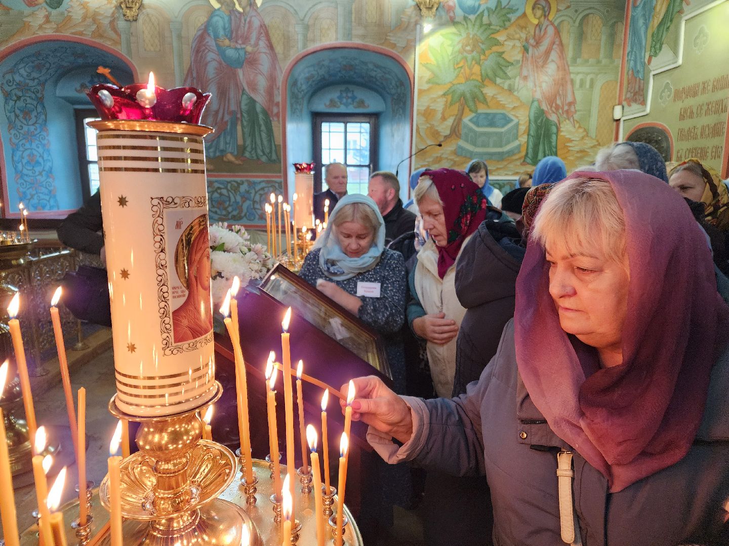 Чехов, Всероссийский молебен, икона Казанской Божией Матери, Анно-Зачатьевский храм, молебен о победе, богослужение,