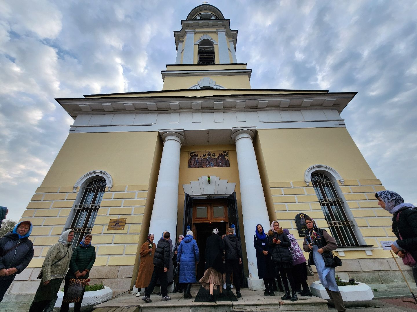 Чехов, Всероссийский молебен, икона Казанской Божией Матери, Анно-Зачатьевский храм, молебен о победе, богослужение,
