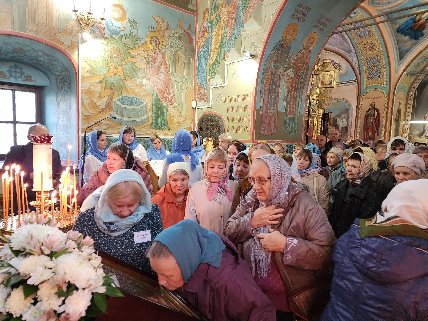 Чехов, Всероссийский молебен, икона Казанской Божией Матери, Анно-Зачатьевский храм, молебен о победе, богослужение,