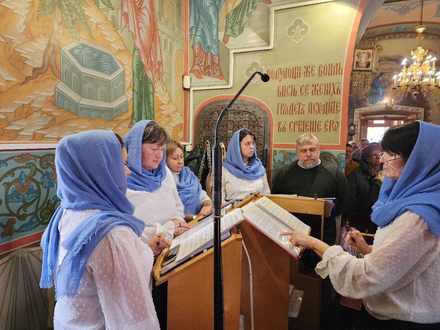 Чехов, Всероссийский молебен, икона Казанской Божией Матери, Анно-Зачатьевский храм, молебен о победе, богослужение,