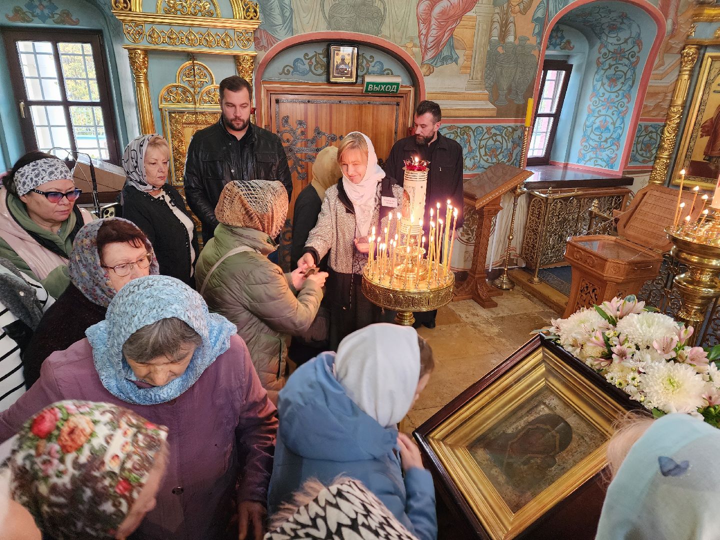 Чехов, Всероссийский молебен, икона Казанской Божией Матери, Анно-Зачатьевский храм, молебен о победе, богослужение,