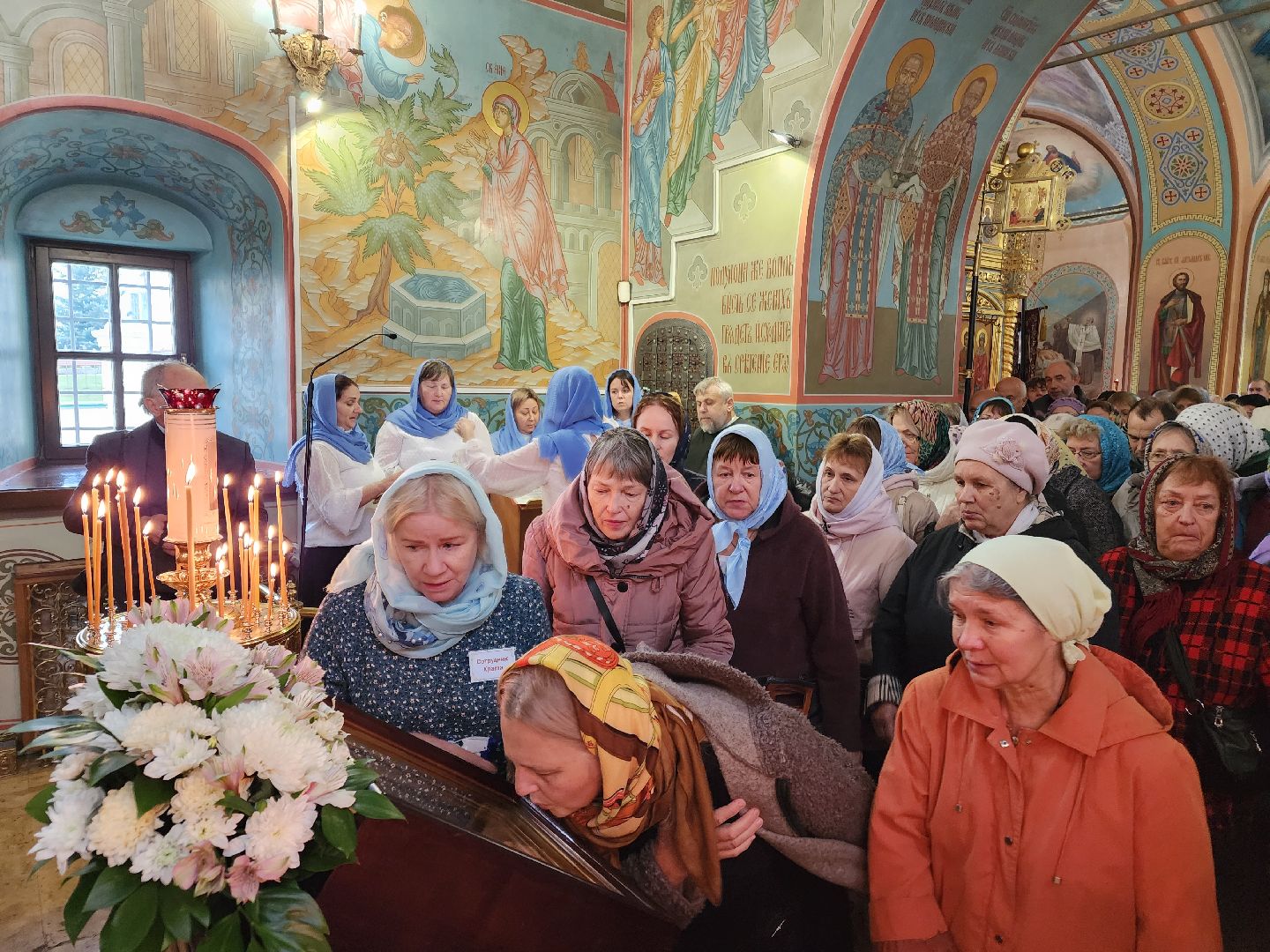 Чехов, Всероссийский молебен, икона Казанской Божией Матери, Анно-Зачатьевский храм, молебен о победе, богослужение,