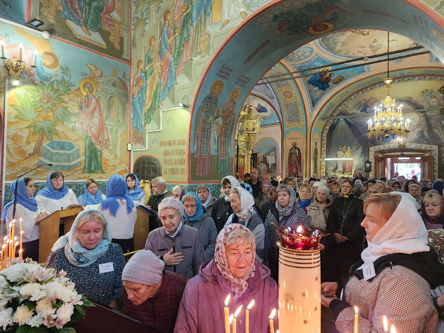 Чехов, Всероссийский молебен, икона Казанской Божией Матери, Анно-Зачатьевский храм, молебен о победе, богослужение,
