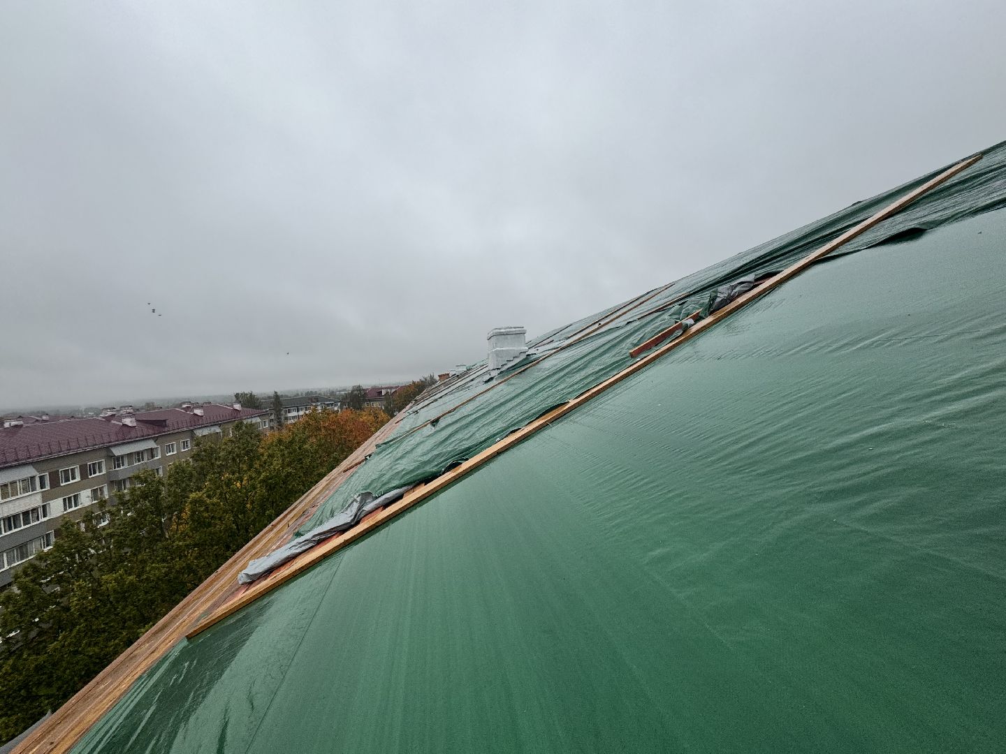 шаховская, ремонт кровли, строителтство, фонд капитального ремонта,