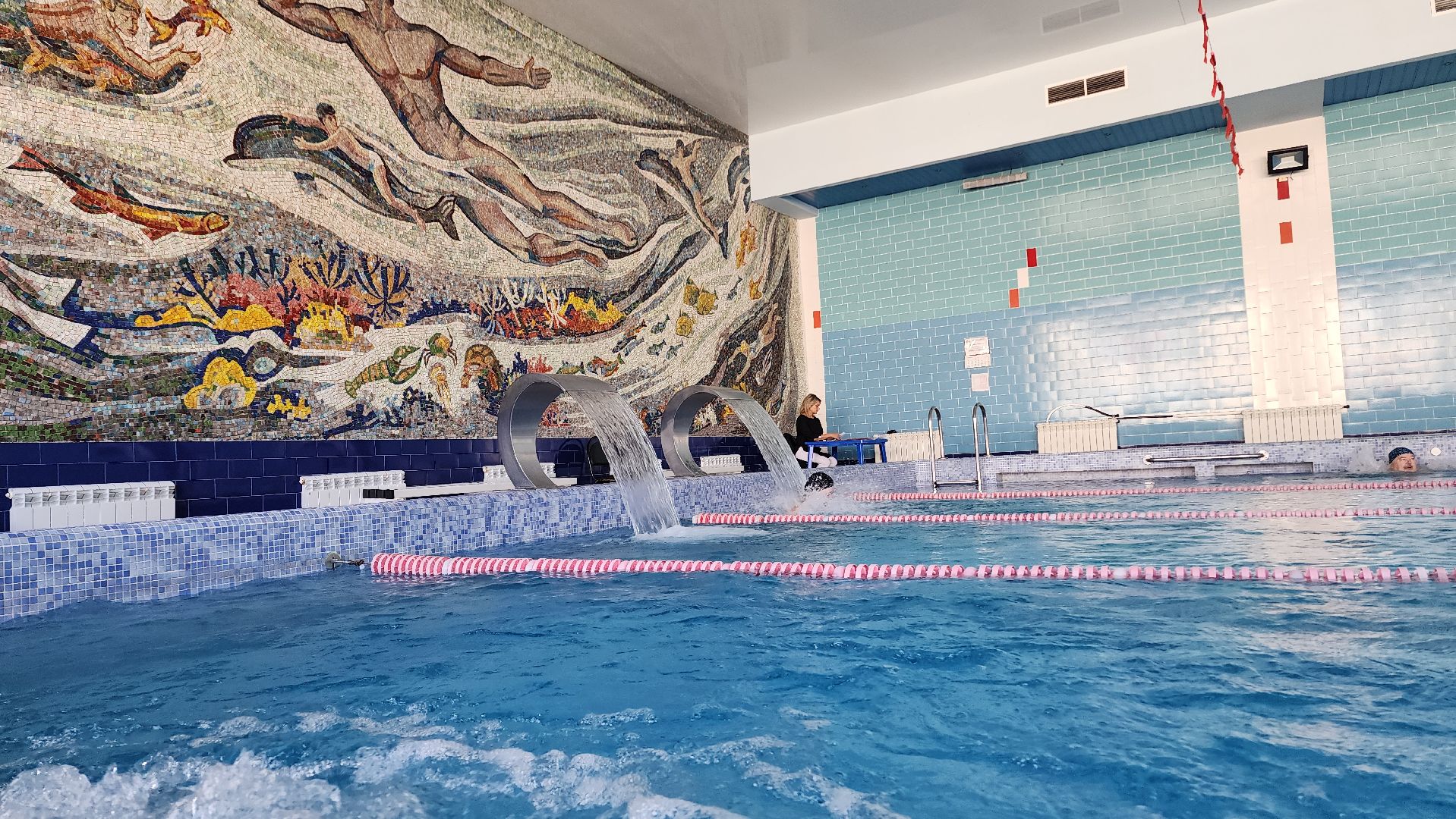 Домодедово, Подмосковье, Плавание, Добрые часы, программа губернатора, Инвалиды,